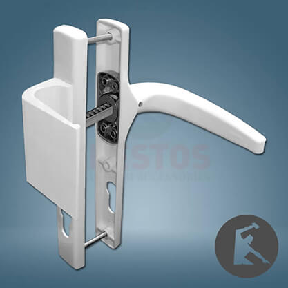 Πόμολο θυρών X406 με αντιβακτηριακή βαφή